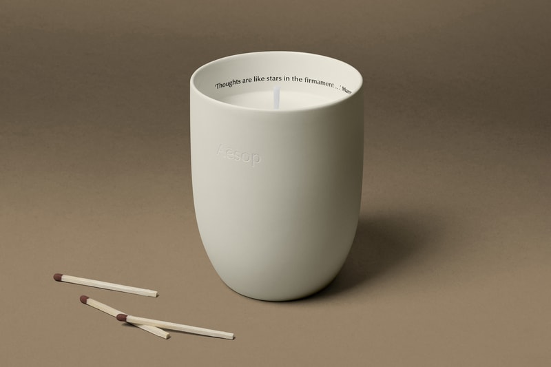 Aesop 推出全新芳香蜡烛系列 Aesop 推出全新芳香蜡烛系列