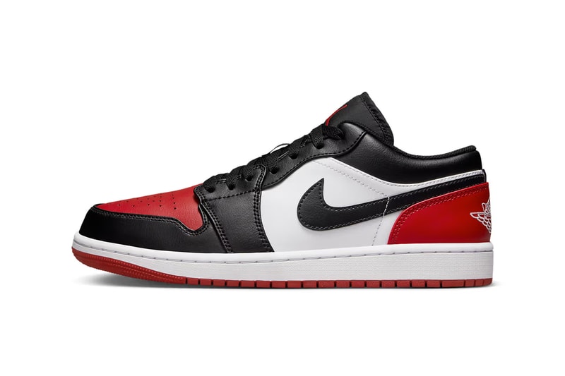 Air Jordan 1 Low「Bred Toe」即将在今年重新回归发售 Air Jordan 1 Low「Bred Toe」即将在今年重新回归发售