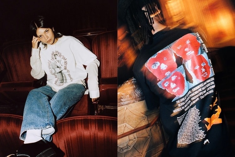 Stüssy 携手摇滚乐队 Talking Heads 推出全新联名系列 Stüssy 携手摇滚乐队 Talking Heads 推出全新联名系列