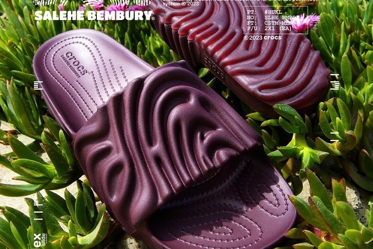 Salehe Bembury x Crocs Pollex Slides 推出全新配色「Huckle」 Salehe Bembury x Crocs Pollex Slides 推出全新配色「Huckle」
