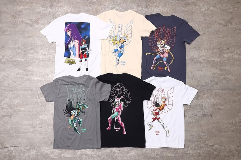 守护雅典娜的圣斗士!BAIT X《圣斗士星矢》联名 T-Shirt 登场 守护雅典娜的圣斗士!BAIT X《圣斗士星矢》联名 T-Shirt 登场