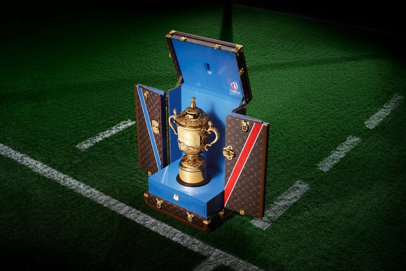 Louis Vuitton 为 2023 年法国橄榄球世界杯定制奖杯箱 Louis Vuitton 为 2023 年法国橄榄球世界杯定制奖杯箱