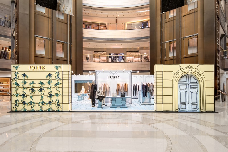 走进 PORTS 全新 2023 秋冬新品快闪店 走进 PORTS 全新 2023 秋冬新品快闪店