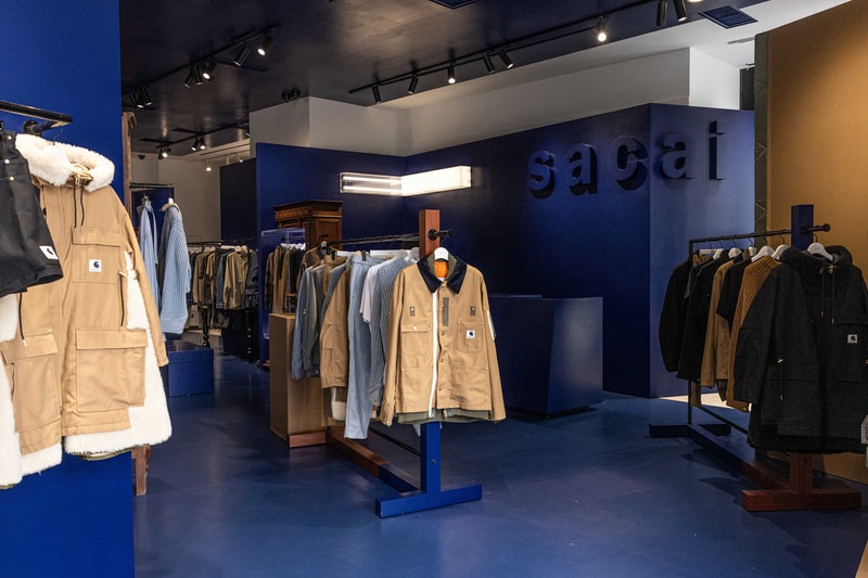 走进 sacai x Carhartt WIP 合作系列上海快闪店 走进 sacai x Carhartt WIP 合作系列上海快闪店