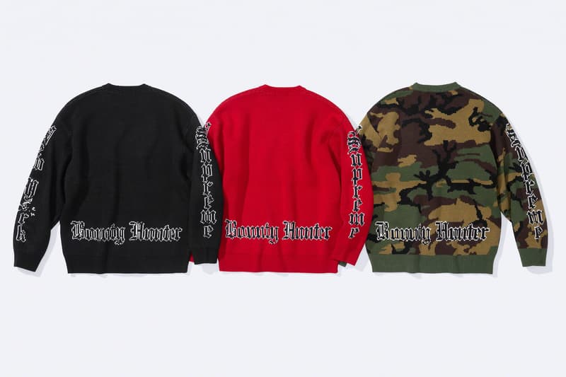 Supreme x Bounty Hunter 2023 秋季聯名系列發佈