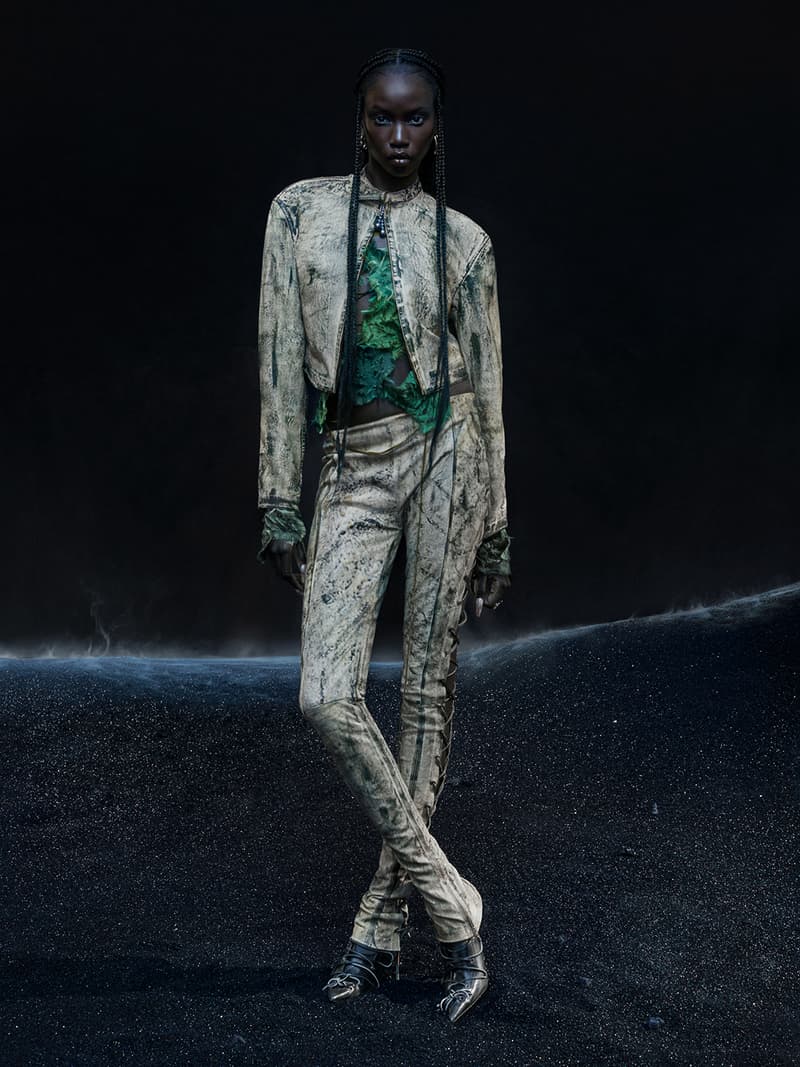 超模 Anok Yai 演绎 Acne Studios 2023秋冬系列广告大片