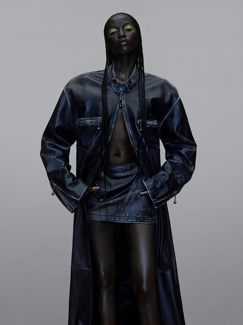 超模 Anok Yai 演绎 Acne Studios 2023秋冬系列广告大片