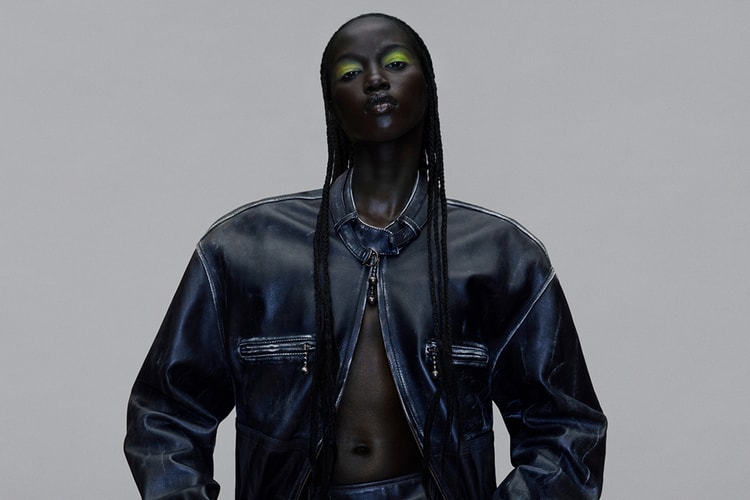 超模 Anok Yai 演绎 Acne Studios 2023秋冬系列广告大片