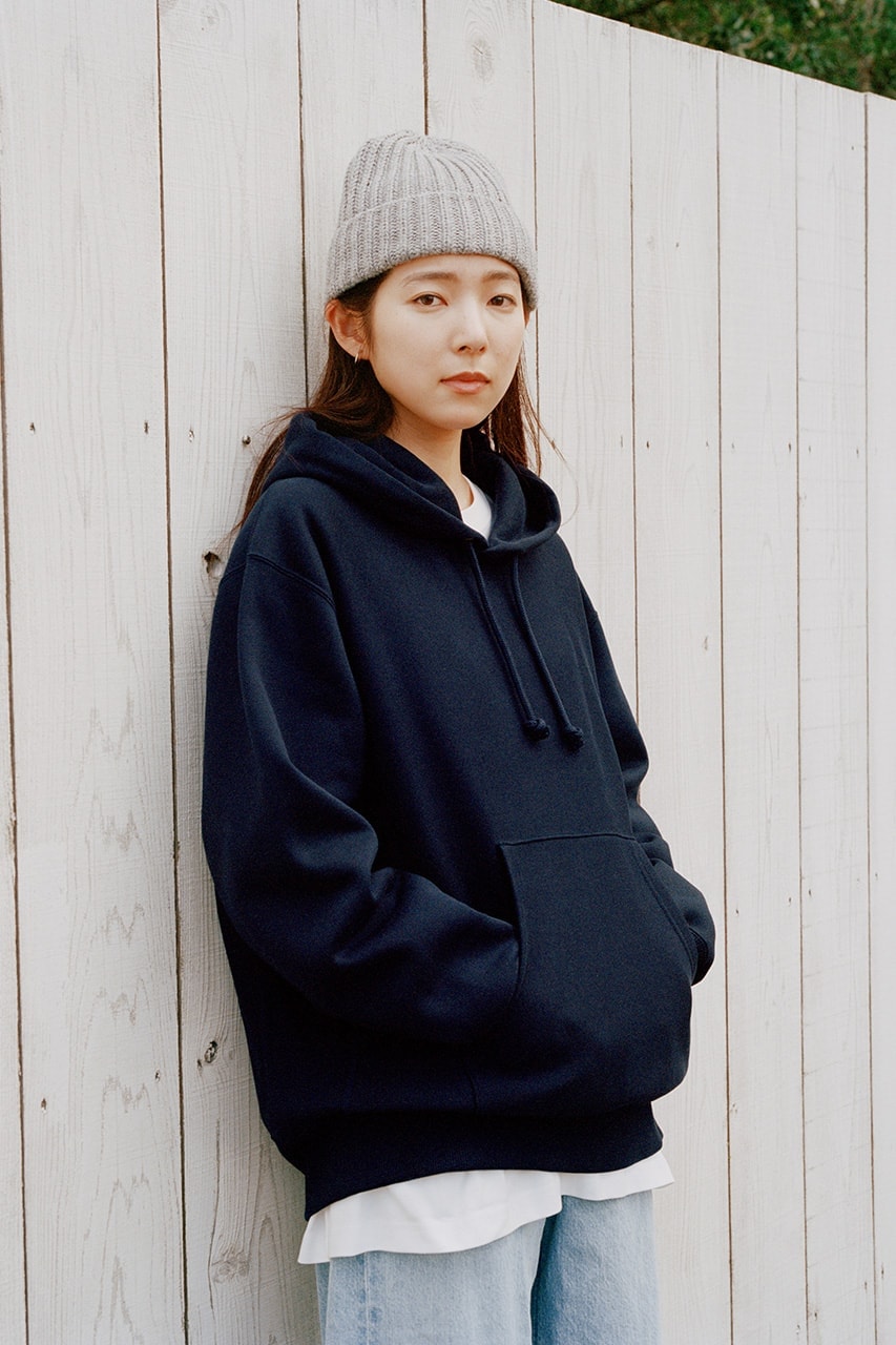 日本模特 Miyuki Arihara 示范，GU 发布秋冬卫衣系列造型特辑