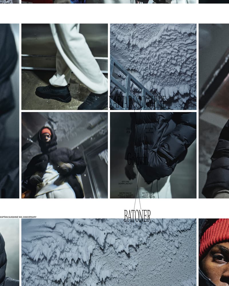 KAPTAIN SUNSHINE x Goldwin x BATONER 三方联名正式登场