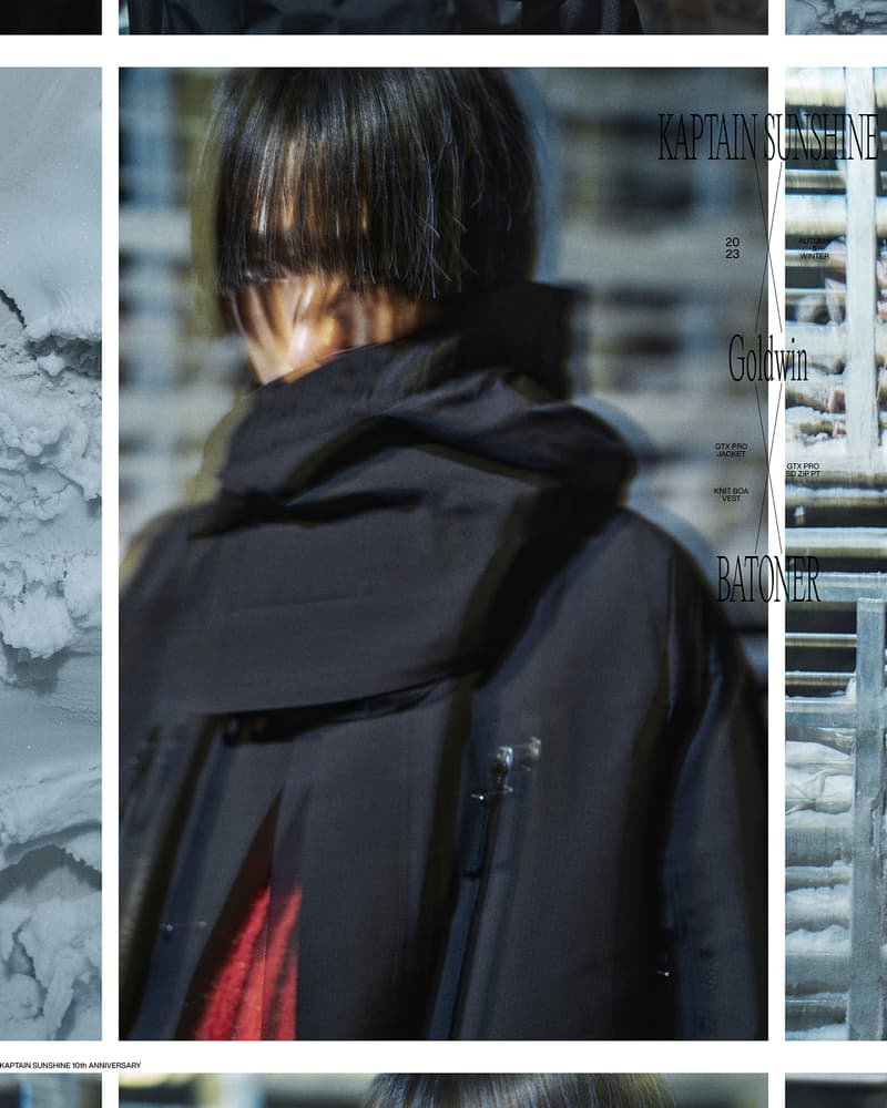 KAPTAIN SUNSHINE x Goldwin x BATONER 三方联名正式登场