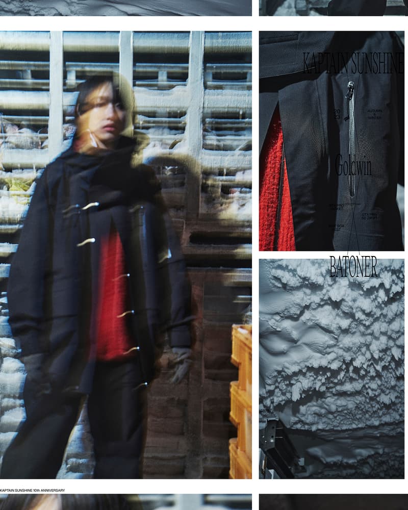 KAPTAIN SUNSHINE x Goldwin x BATONER 三方联名正式登场
