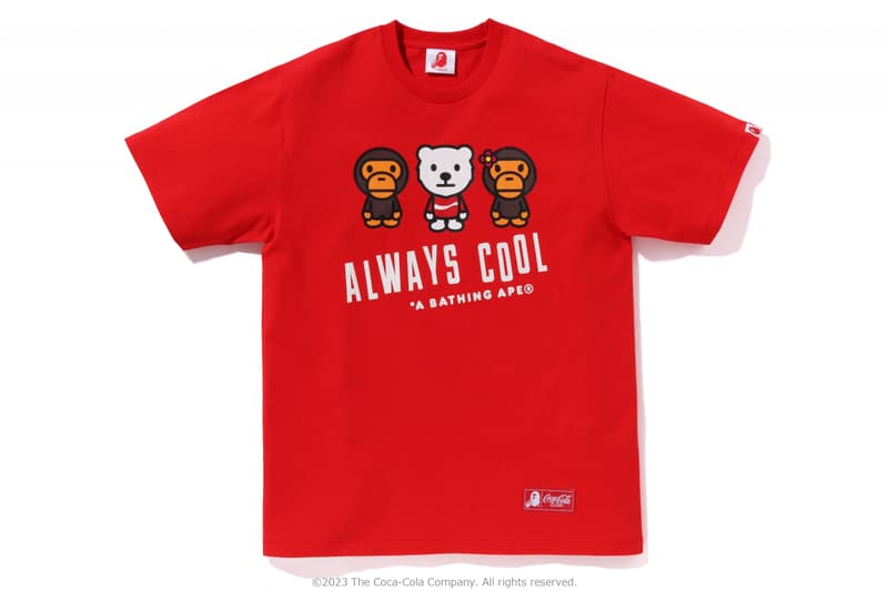 A BATHING APE x COCA-COLA 2023 联名系列发布