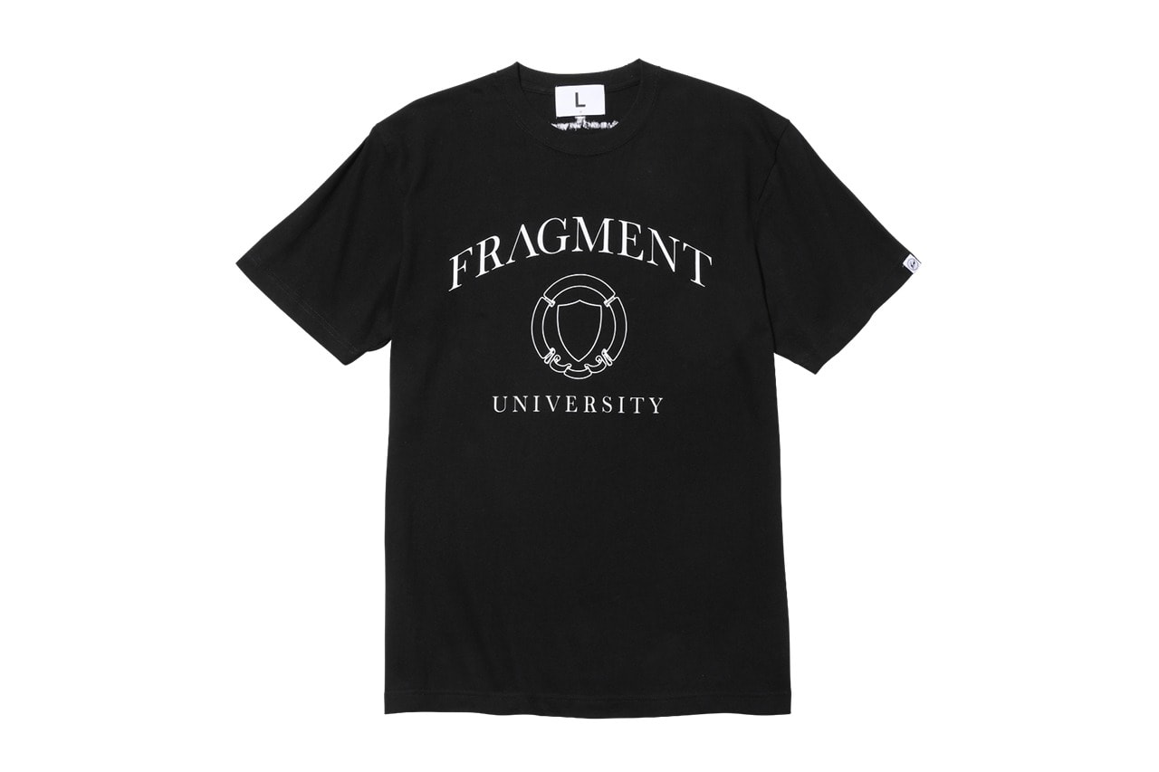 藤原浩即將推出「FRAGMENT UNIVERSITY」首波週邊商品