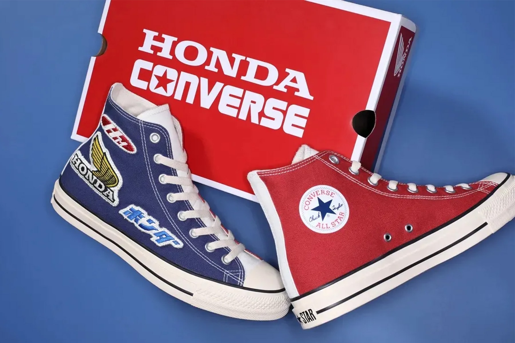 Honda x Converse All Star 全新聯名系列鞋款發佈