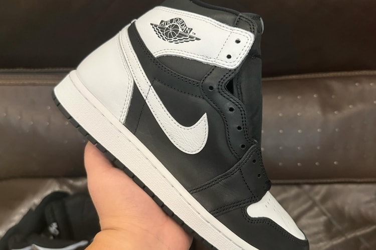 率先预览 Air Jordan 1 High OG 全新配色「Black/White」