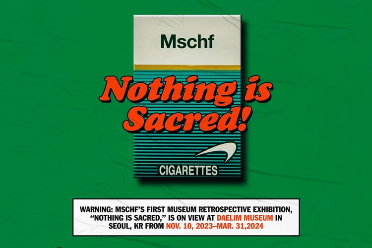 MSCHF 全新展覽《NOTHING IS SACRED》正式登場