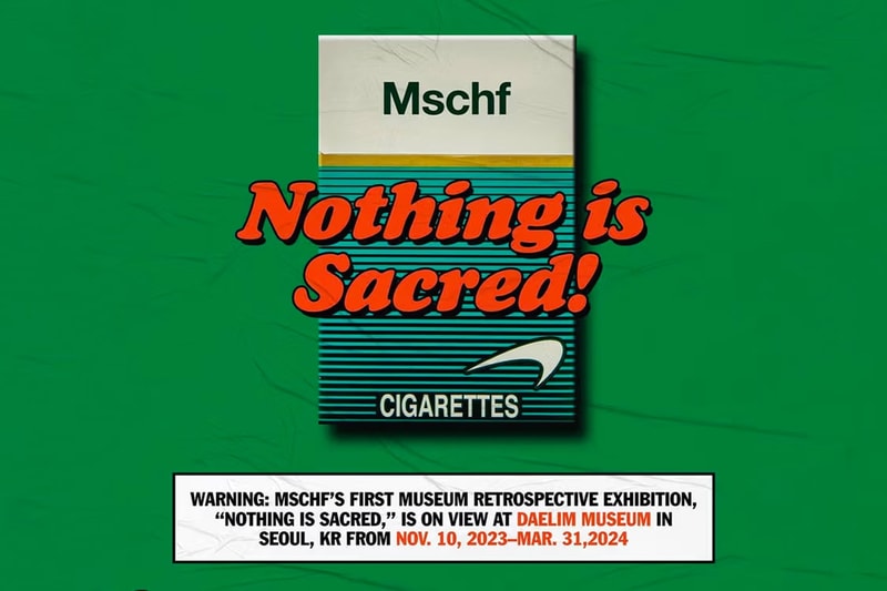 MSCHF 全新展览《NOTHING IS SACRED》正式登场