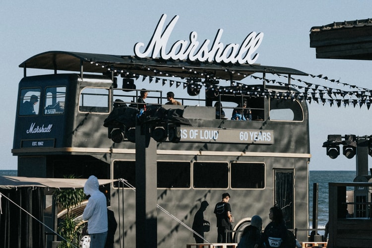 行驶 60 年,Marshall 摇滚巴士停泊 Hypefest Aranya