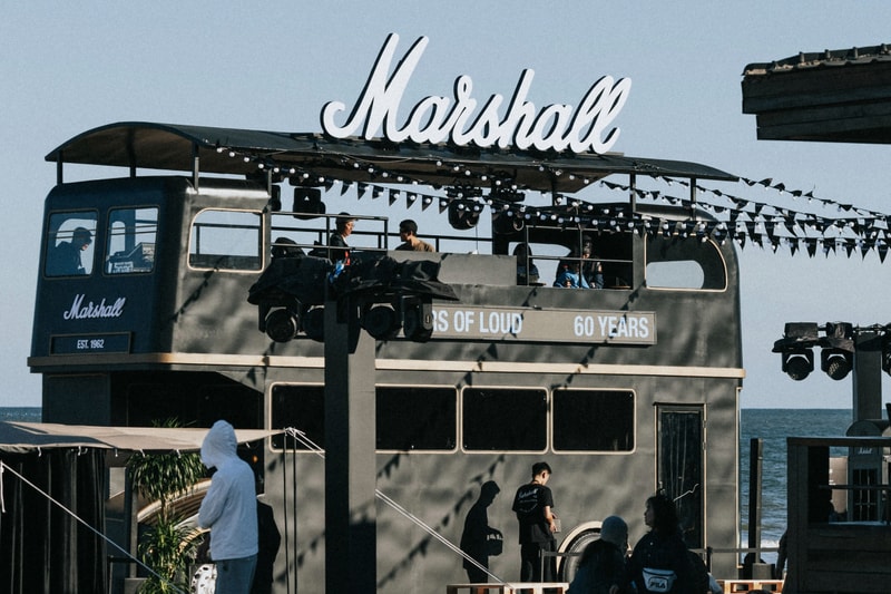 行驶 60 年,Marshall 摇滚巴士停泊 Hypefest Aranya 行驶 60 年,Marshall 摇滚巴士停泊 Hypefest Aranya