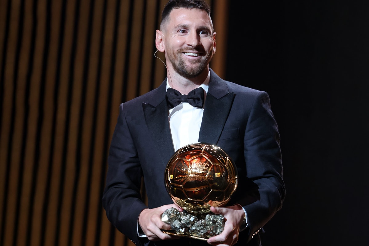 Lionel Messi 正式獲頒生涯第八座金球獎