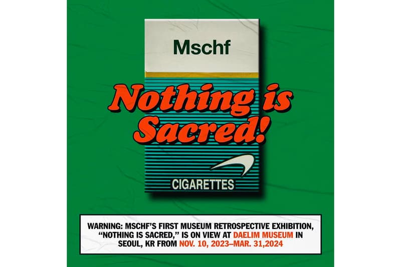 MSCHF 全新展覽《NOTHING IS SACRED》正式登場