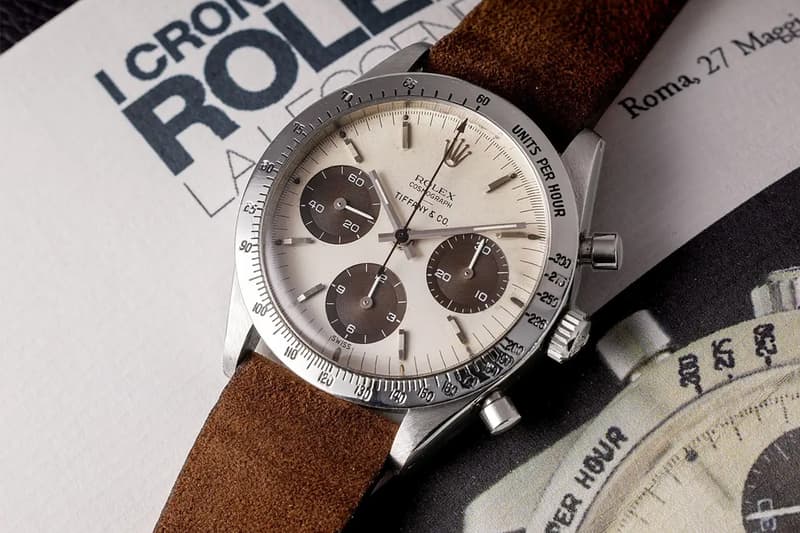 極罕有 Tiffany & Co. x Rolex Daytona「Paul Newman」錶款正式拍賣