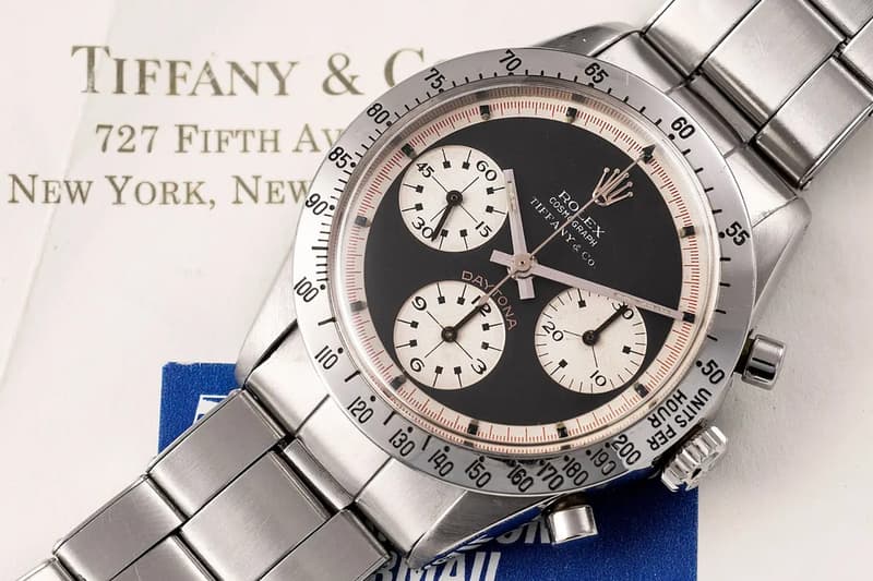 極罕有 Tiffany & Co. x Rolex Daytona「Paul Newman」錶款正式拍賣