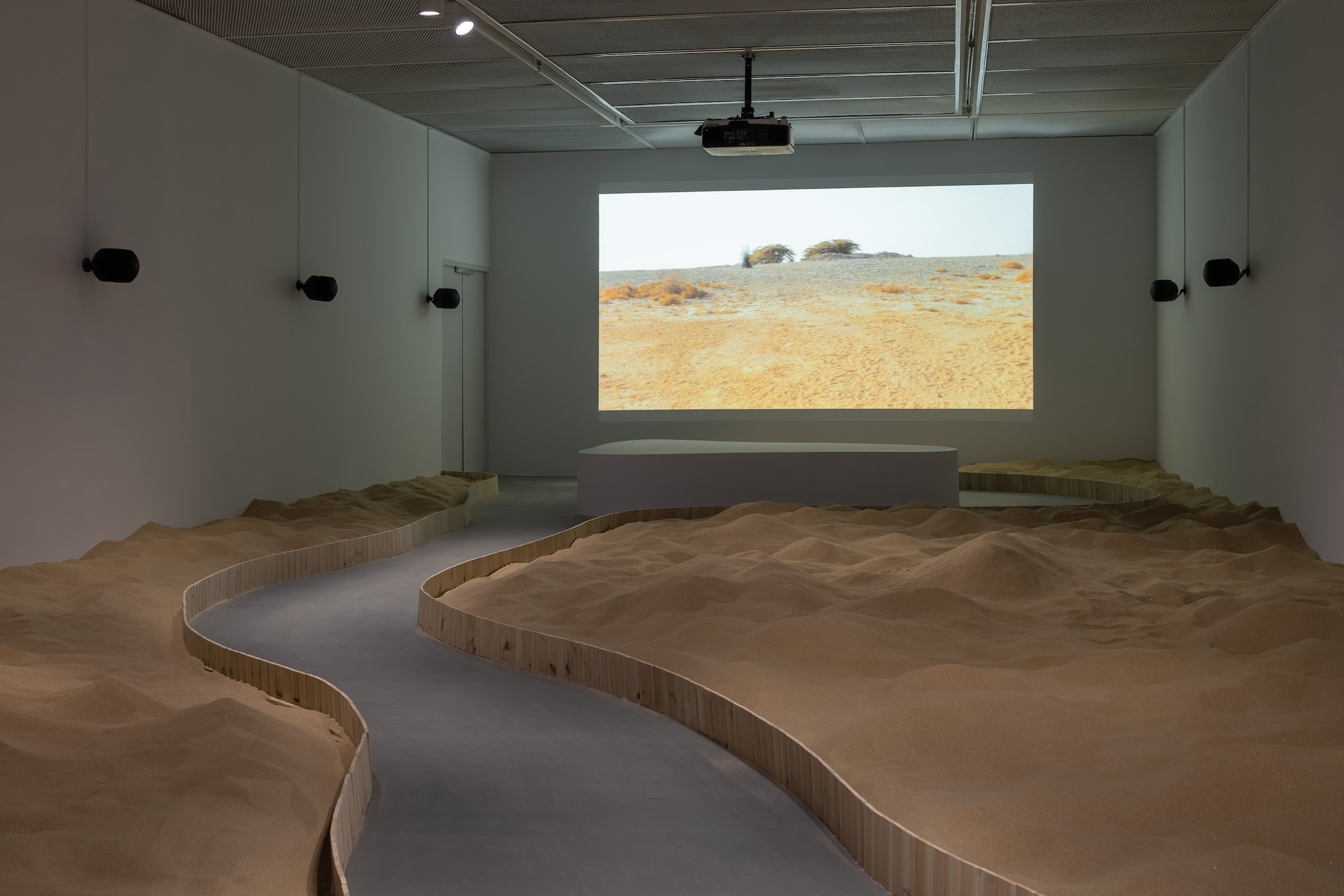 走进《浇灌沙漠｜卡塔尔当代艺术》余德耀美术馆展览现场