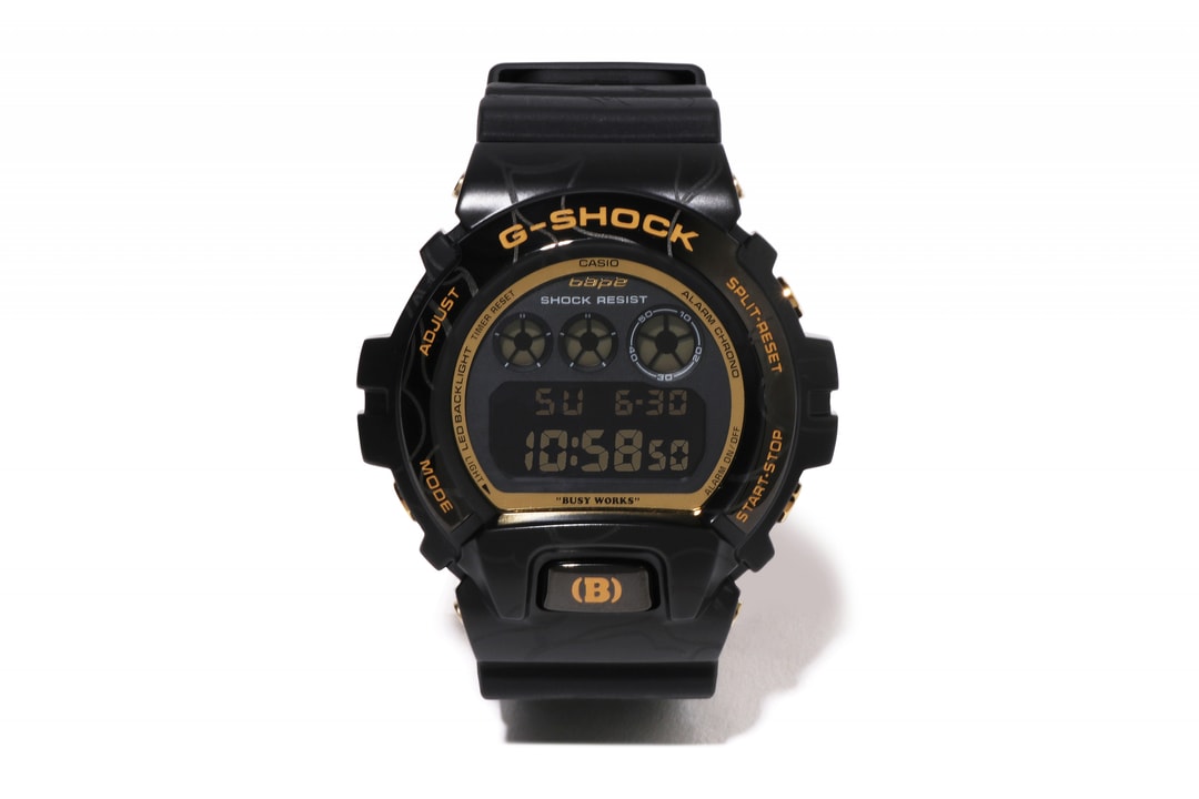 G-SHOCK x BAPE® 推出全新「GM-6900BAPE」联名腕表