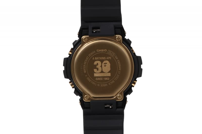 G-SHOCK x BAPE® 推出全新「GM-6900BAPE」联名腕表