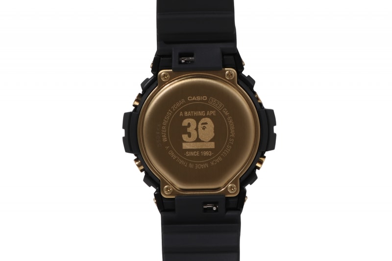 G-SHOCK x BAPE® 推出全新「GM-6900BAPE」联名腕表