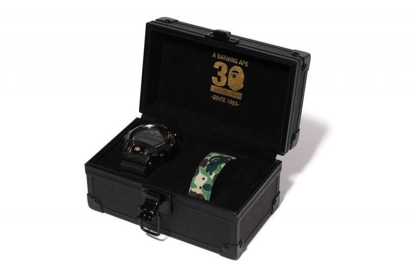 G-SHOCK x BAPE® 推出全新「GM-6900BAPE」联名腕表