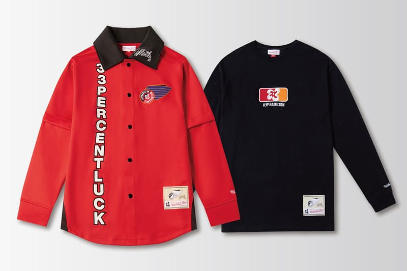 Mitchell & Ness 携手 33PERCENTLUCK 及 Jeff Hamilton 打造三方联名系列