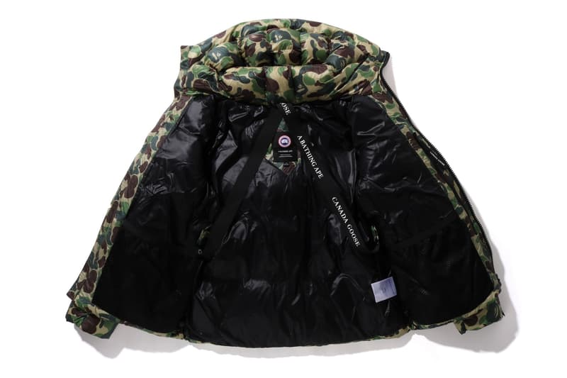 A BATHING APE 携手 CANADA GOOSE 打造全新 2023 秋冬联名系列