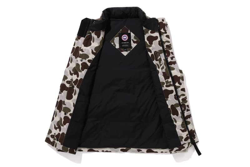 A BATHING APE 携手 CANADA GOOSE 打造全新 2023 秋冬联名系列