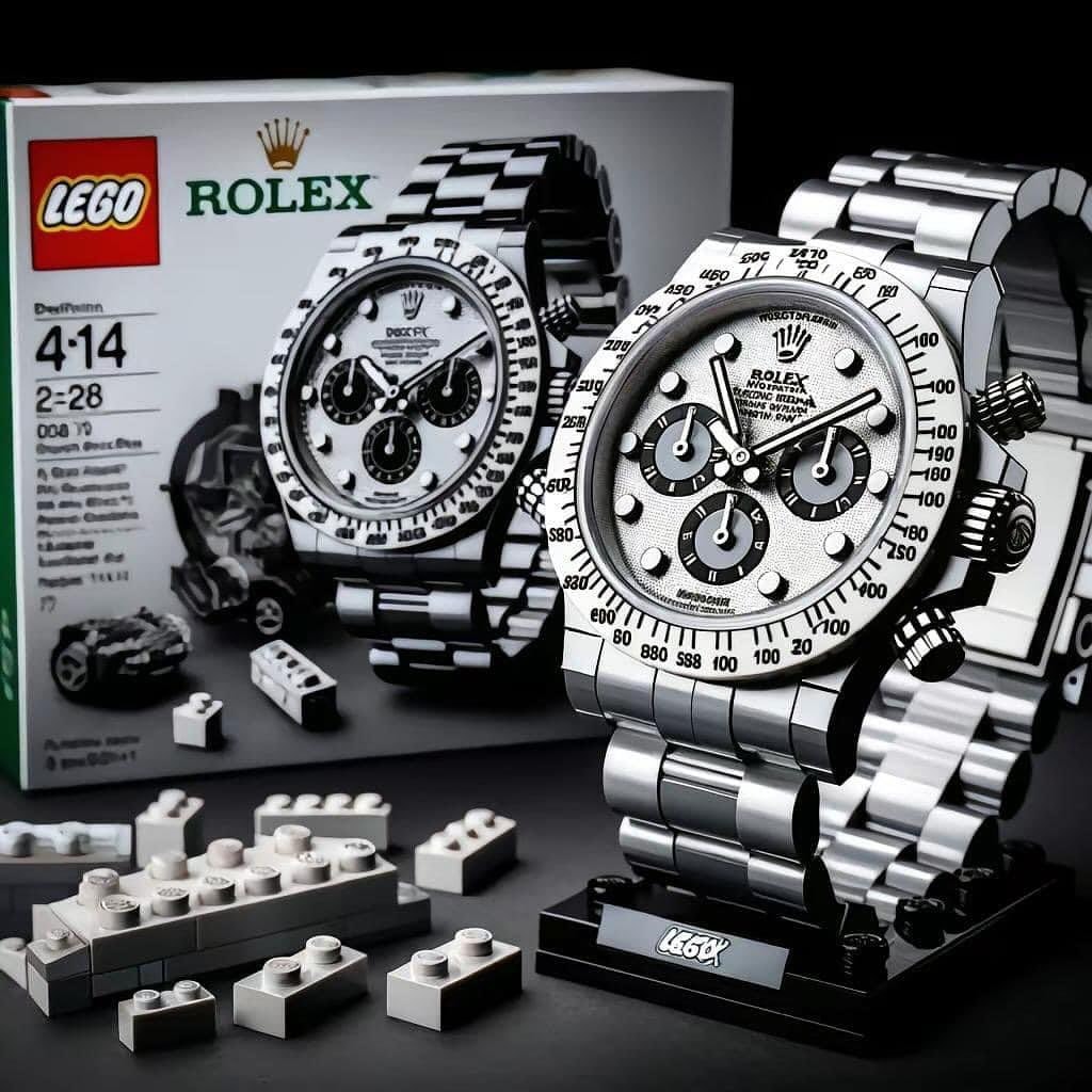 如果 Rolex、Audemars Piguet 等錶廠與 LEGO 展開合作？