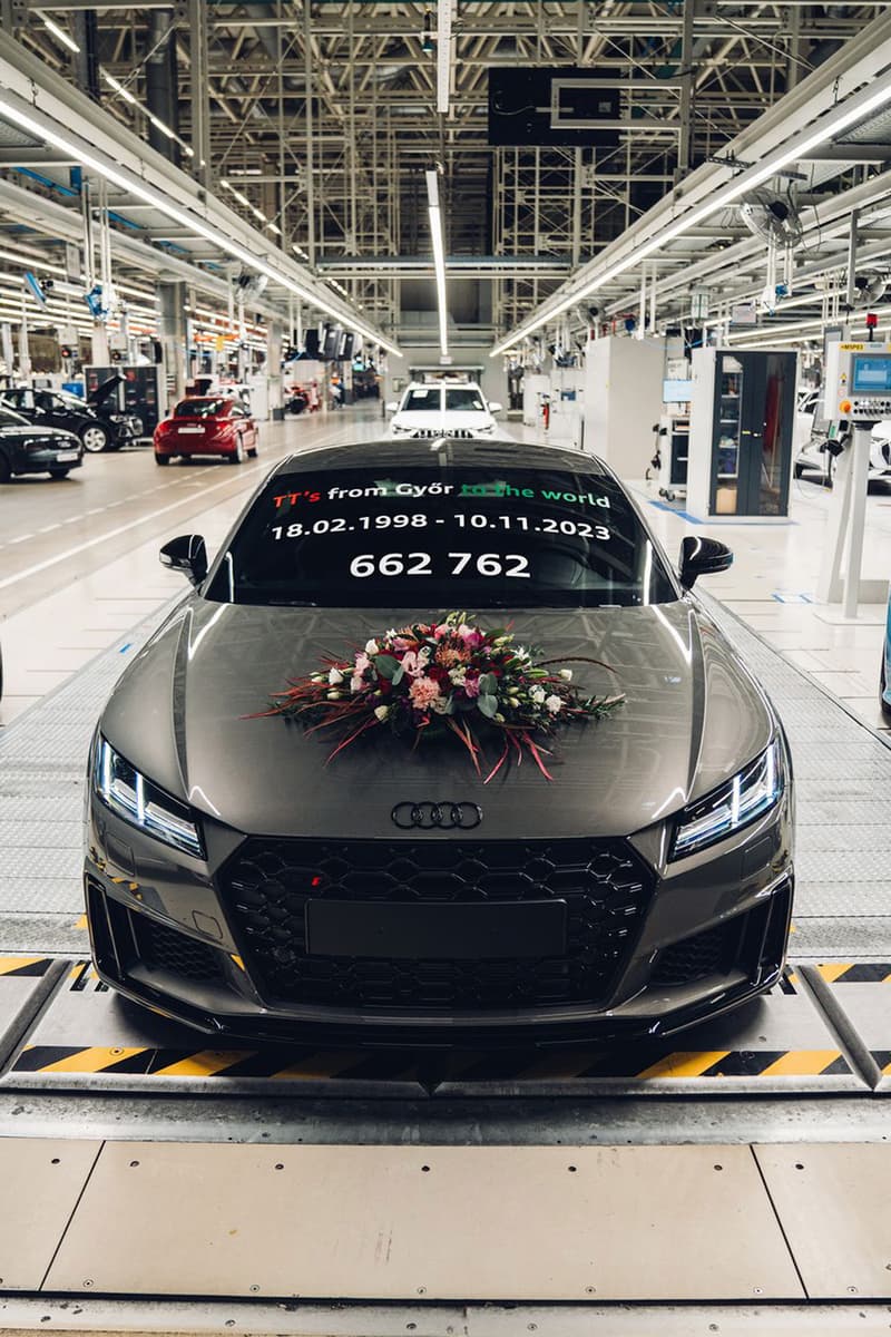 Audi TT 車系最後一輛下線，宣告車系正式停產