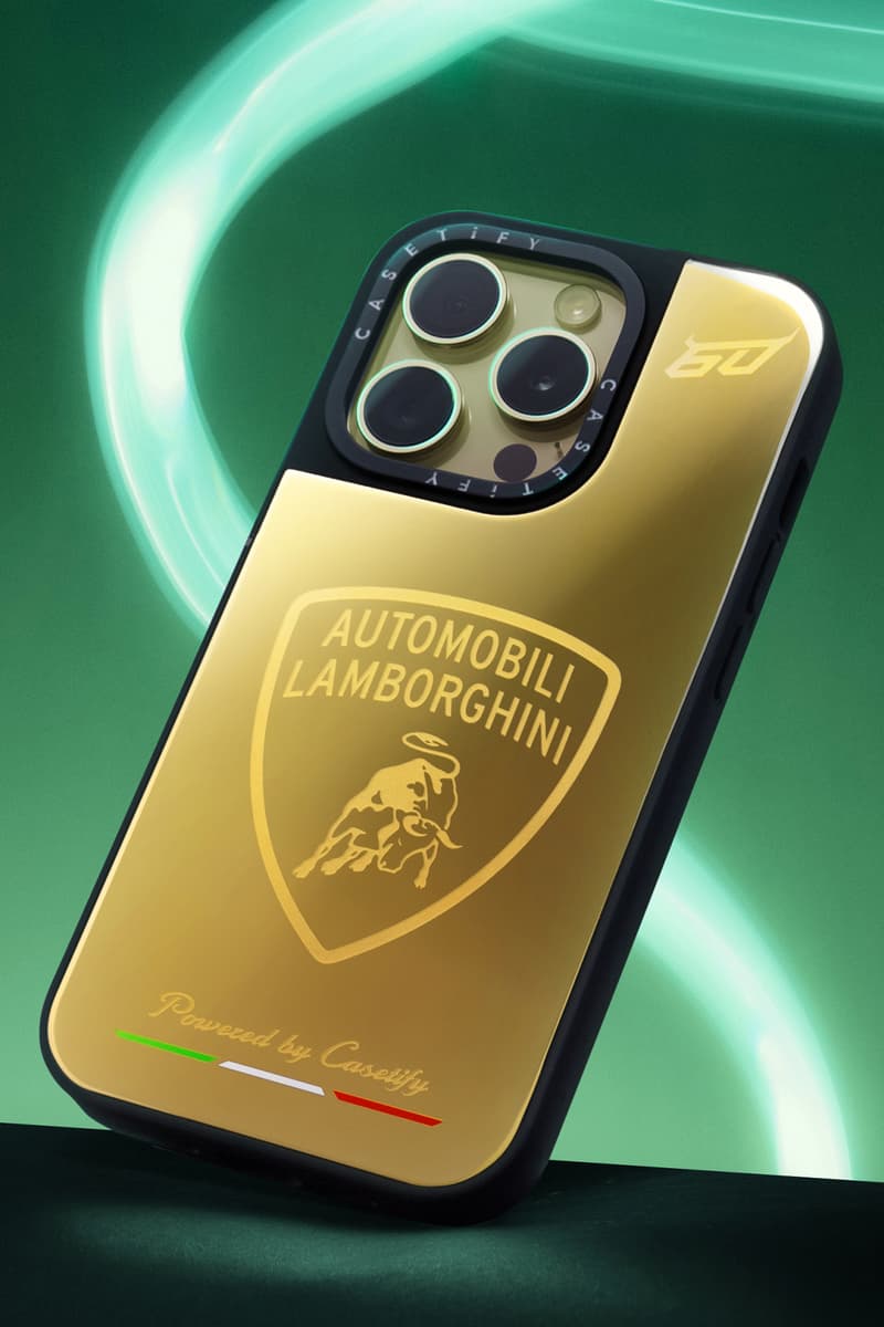 CASETiFY 推出 Automobili Lamborghini 60 周年纪念系列 