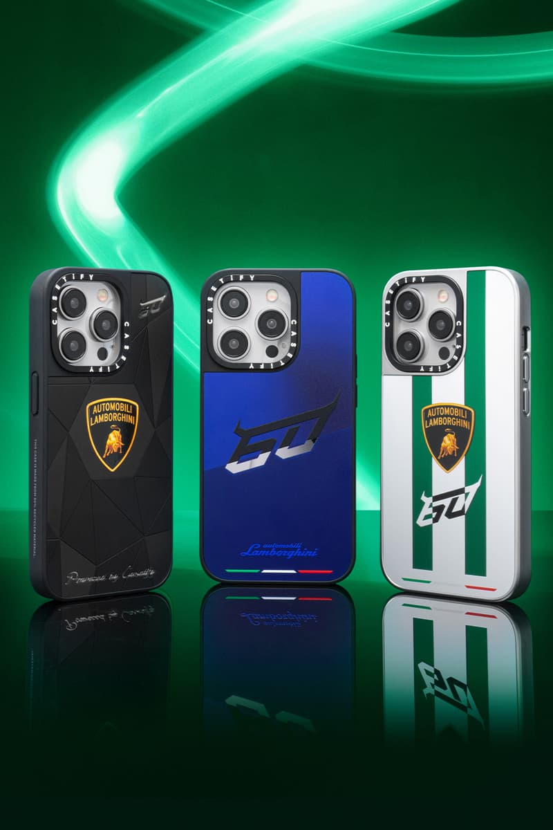 CASETiFY 推出 Automobili Lamborghini 60 周年纪念系列 