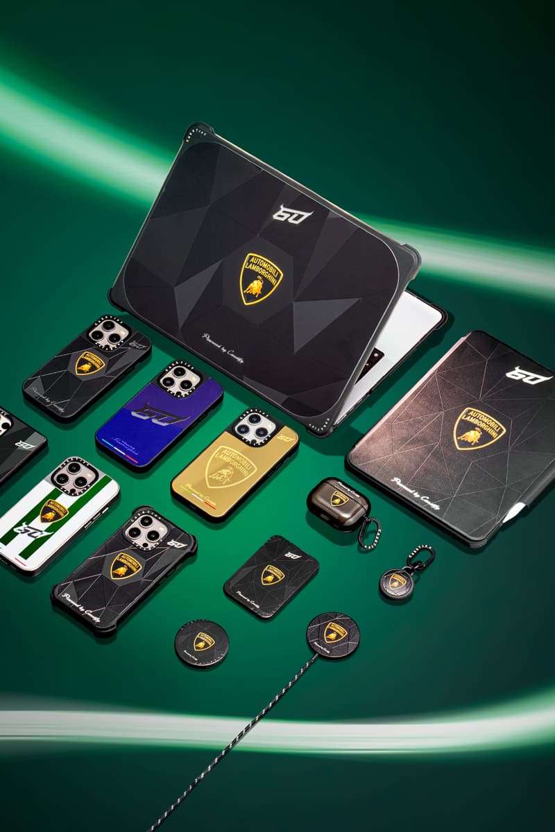 CASETiFY 推出 Automobili Lamborghini 60 周年纪念系列 