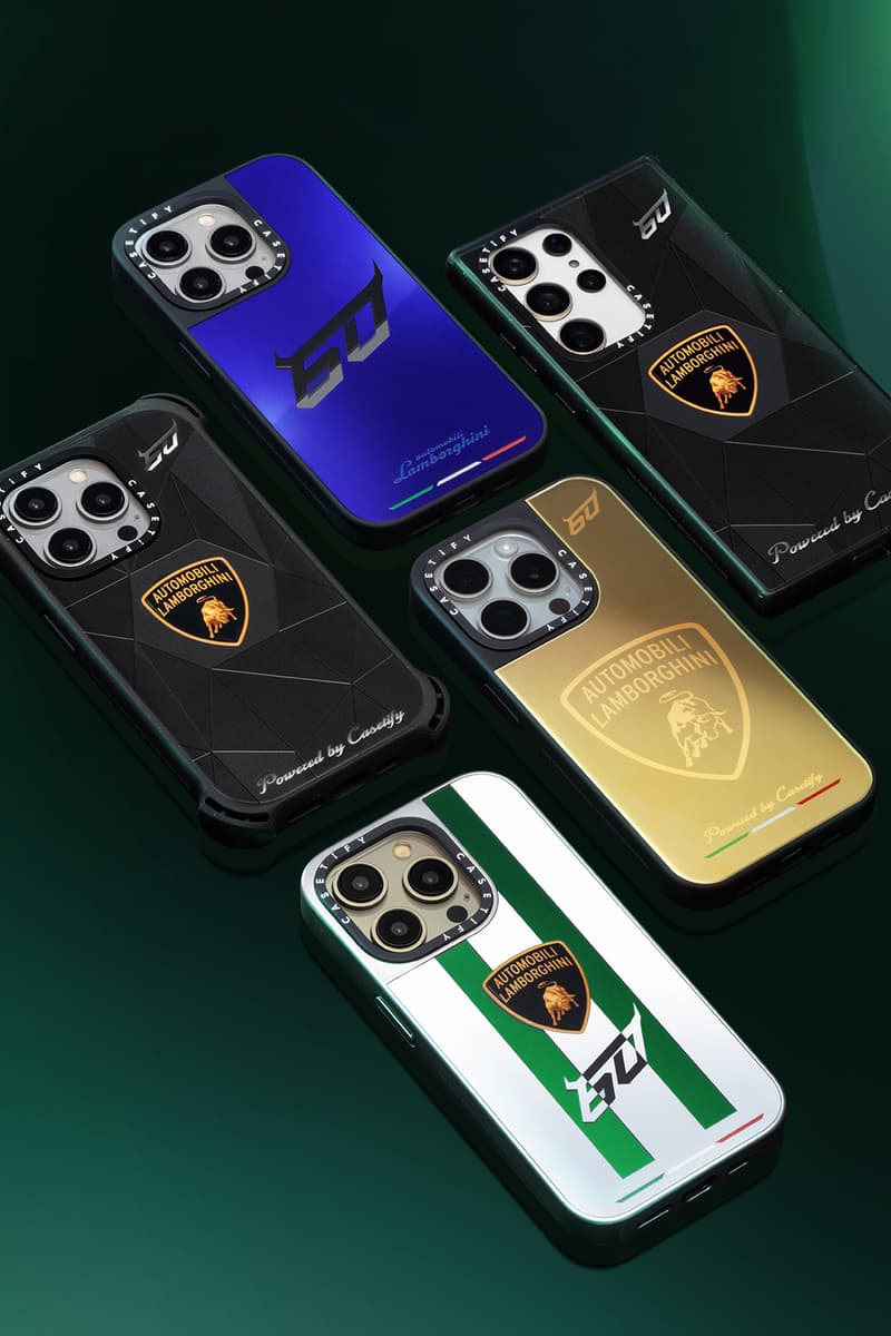 CASETiFY 推出 Automobili Lamborghini 60 周年纪念系列 