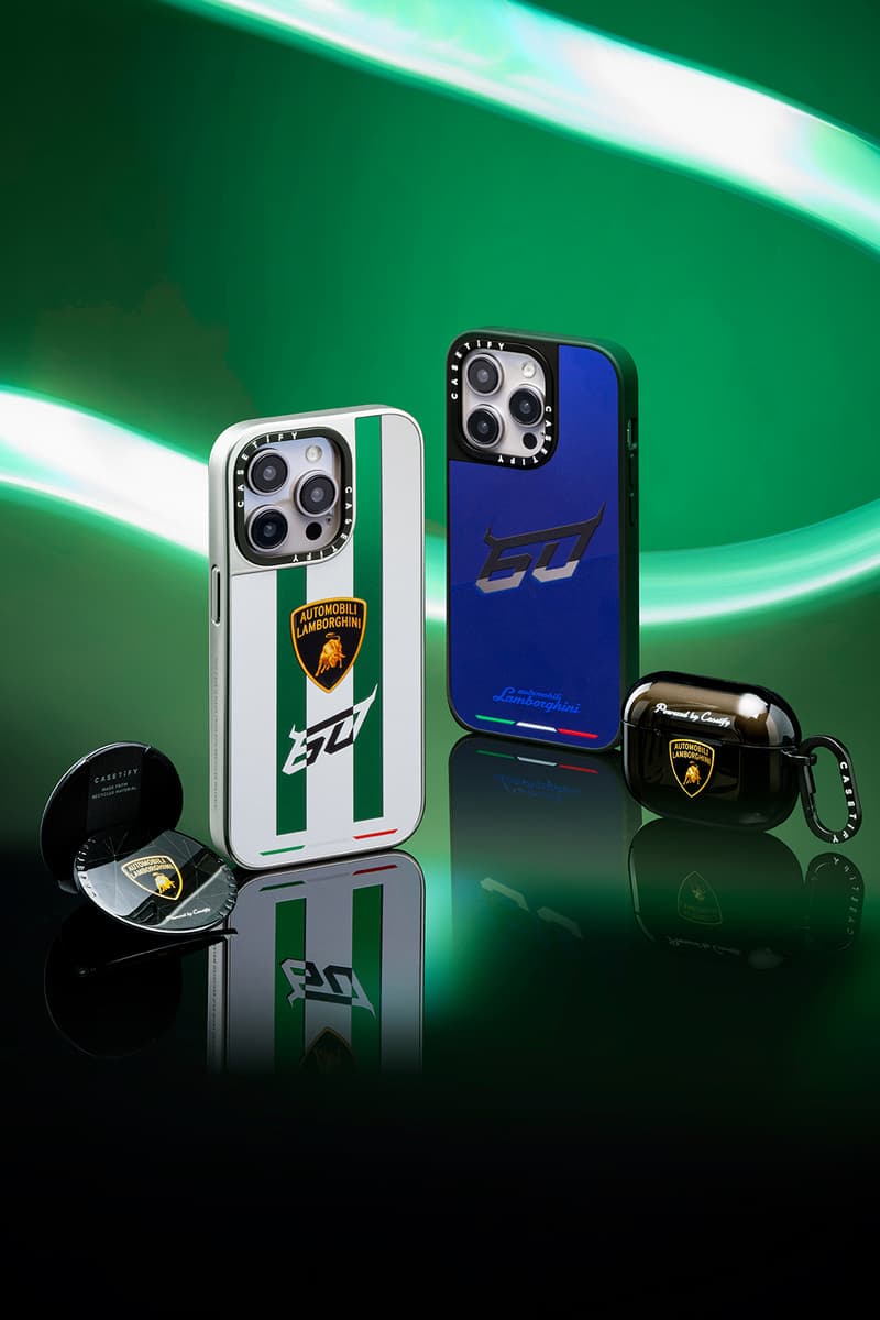 CASETiFY 推出 Automobili Lamborghini 60 周年纪念系列 