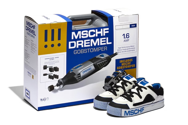 Dremel x MSCHF Gobstomper 全新联名鞋款正式登场 Dremel x MSCHF Gobstomper 全新联名鞋款正式登场