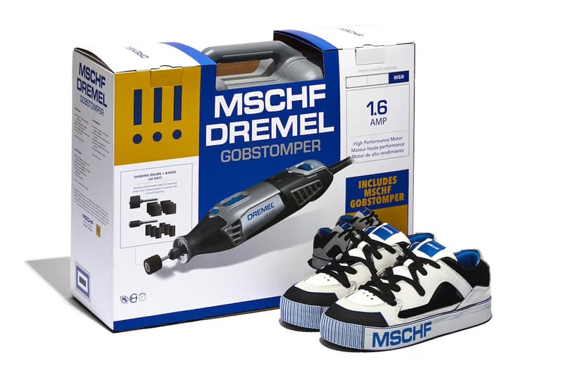 Dremel x MSCHF Gobstomper 全新聯名鞋款正式登場