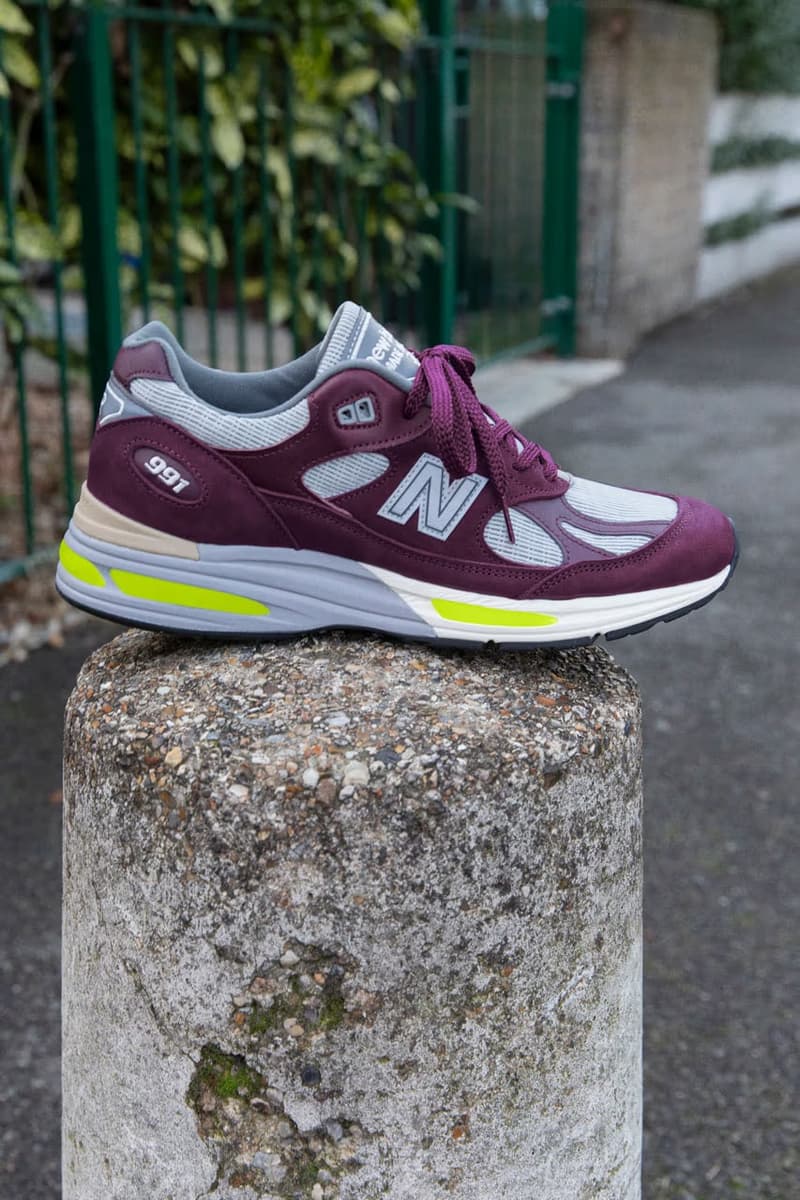 率先預覽 Patta x New Balance Made in UK 991v2 最新聯名鞋款