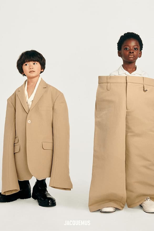 Jacquemus 推出「兒童」服飾系列，為小孩提供多樣化的穿衣選擇