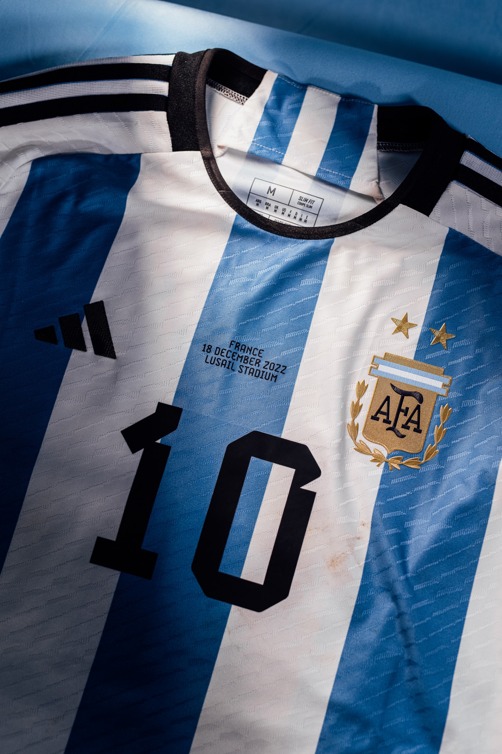 Lionel Messi 将拍卖 2022 年卡塔尔世界杯六件落場版球衣