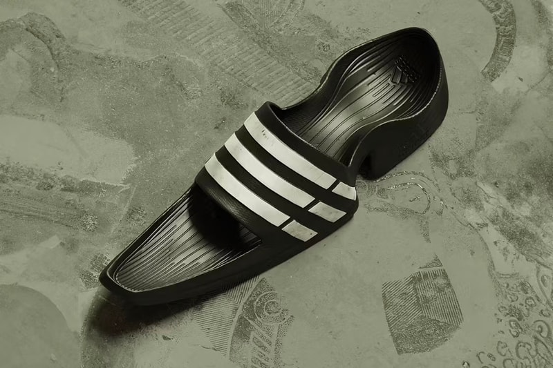 乌克兰艺术家 Stanis Slav 打造全新 adidas 尖头拖鞋