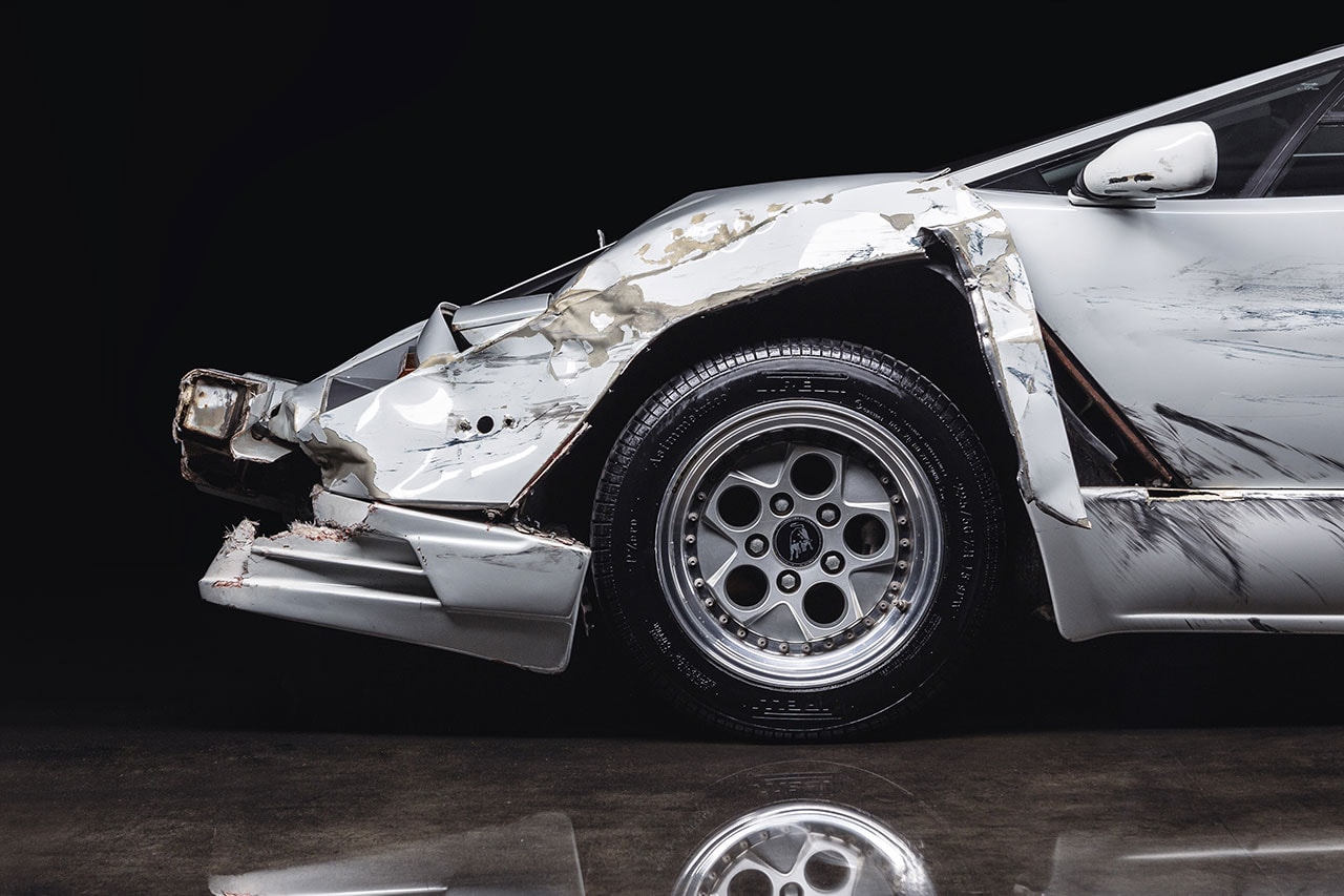 《華爾街之狼》電影 Lamborghini Countach 撞毀車款即將展開拍賣